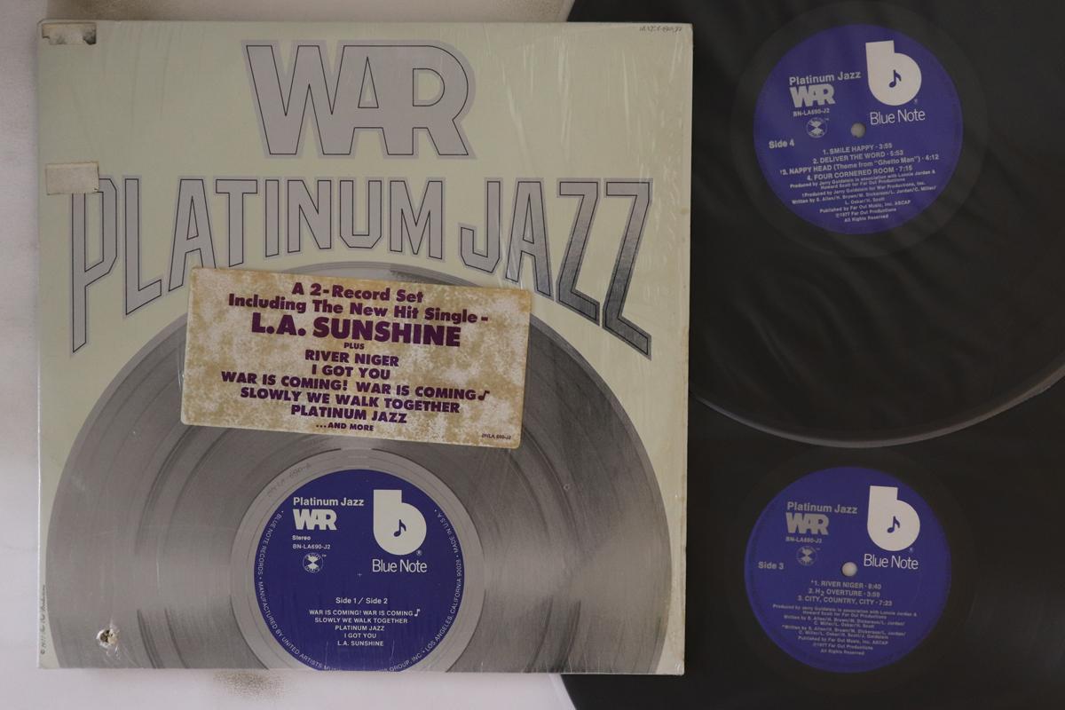 

LP Record WAR - Platinum Jazz BNLA690J2 BLUE NOTE 1977 US Soul/Funk Used