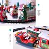 Cross-border Christmas Electric Train Toy: Retro Thomas Track Car for Kids