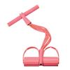 Multifunction 4/6-Tube Pedal Puller Resistance Band with Handle Elastic Yoga Sit-up Pull Rope Men Women Pedal Tensioner Exerciser Workout Equipment