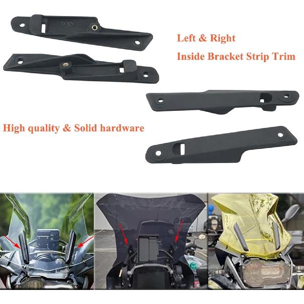 Motorcycle Windshield Reinforcement Bracket Windscreen Wind Deflectors Bracket Holder Support for BMW R1200GS LC 2013-2018 R 1200 GS Adventure