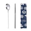 ZISIZ Portable Stainless Steel Cutlery Set