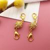 Set mixt de 10 bucăți DIY pentru colier și închizătoare de brățară cu magnet - închizătoare de homar cu două fețe și închizătoare cilindrice