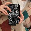 Custodia per Telefono MOVIE W-Wednesday Per Iphone 16 15 14 13 12 11 Pro Max Plus Antiurto TPU+PC Custodia Rigida