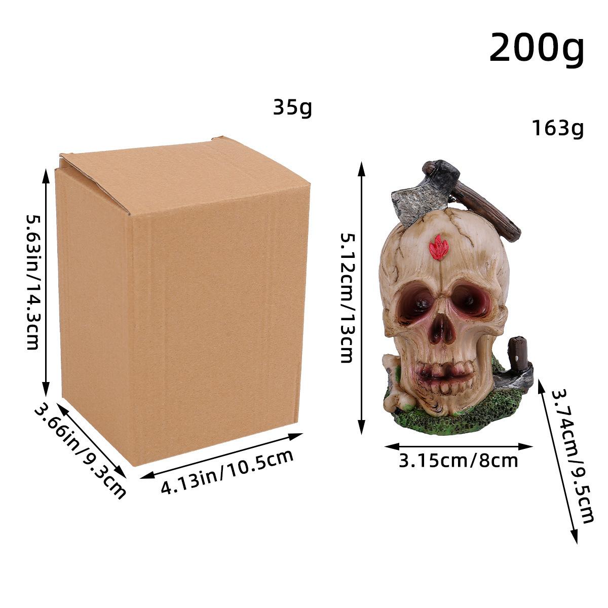 

Украшения в виде черепов на Хэллоуин, декор в стиле ужасов, реквизит для дома с привидениями, фестиваль призраков, поделки из смолы в виде розовых черепов One Size