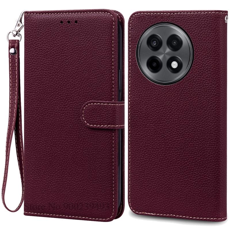 Etui portfelowe ze skóry z klapką dla Oneplus 13R dla One Plus Oneplus 13R etui książkowe pokrowiec na telefon Coque Fundas