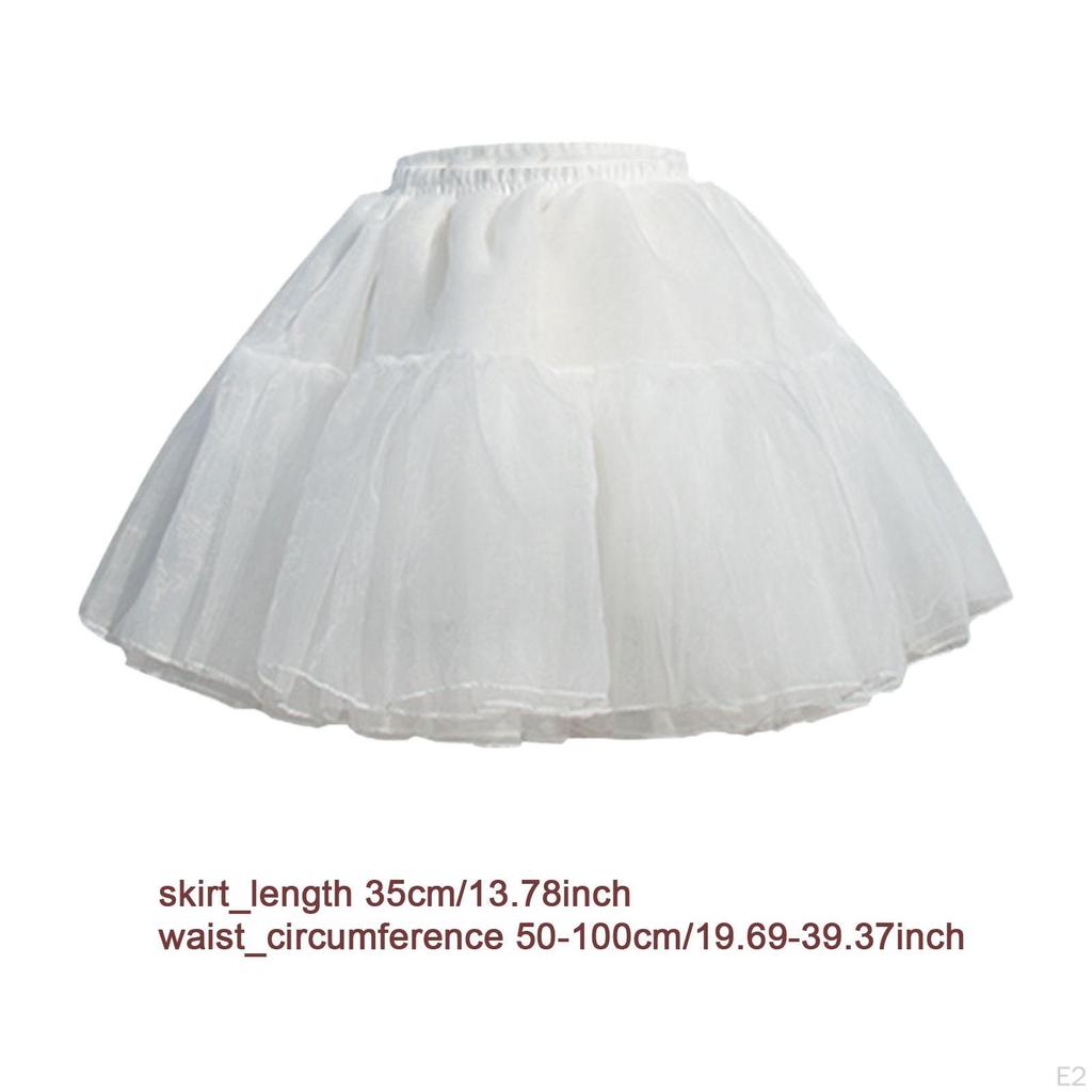 4-lagiger Unterrock für , Ideales Prinzessinnen-Hochzeitskleid.