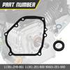 Crank Case Side Cover Gasket Oil Seal Kit 212cc, Cylinder Head Cover Gasket, Crank Case Crankshaft Oil Seal Gasket Replacement for Predator 212 GX200