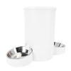 Automatic Cat Feeders for Two Cats 3L Quantitative Feeding Timed 2.4G WiFi Smart Pet Food Dispenser with Voice Recorder APP Control