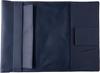 SLIP-ON OSL Free-Form 46-Size Book Cover, Navy, OSL-4501-NV, Genuine Leather, Soft Leather