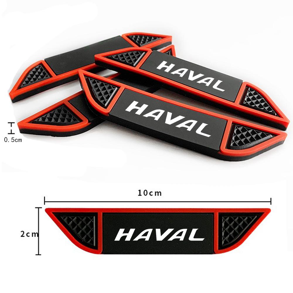 4pcs Protective Strip Car Side Door Edge Protector Scrape Guard Bumper Guards Handle for Haval Jolion X DOG XY H2 H3 H5 H7 H8 M4