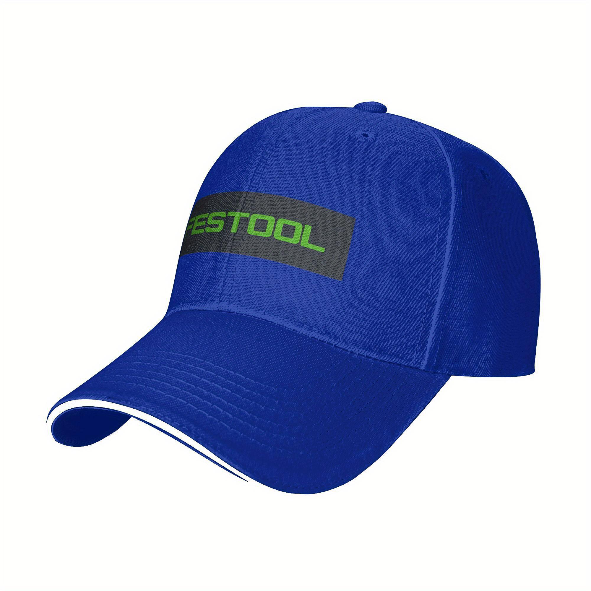 

1 FESTOOL Бейсболка-сендвіч Регульована Швидкорозстібаюча Легкий Поліестер Ручне прання Підходить для всіх розмірів Чорна із Зеленим Adjustable
