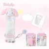 Mini Kawai Cartoon Pencil Pouch for Kids Girl Japanese Furry Animal Pencil Bag Portable Soft Fashion Stationery Storage Bag