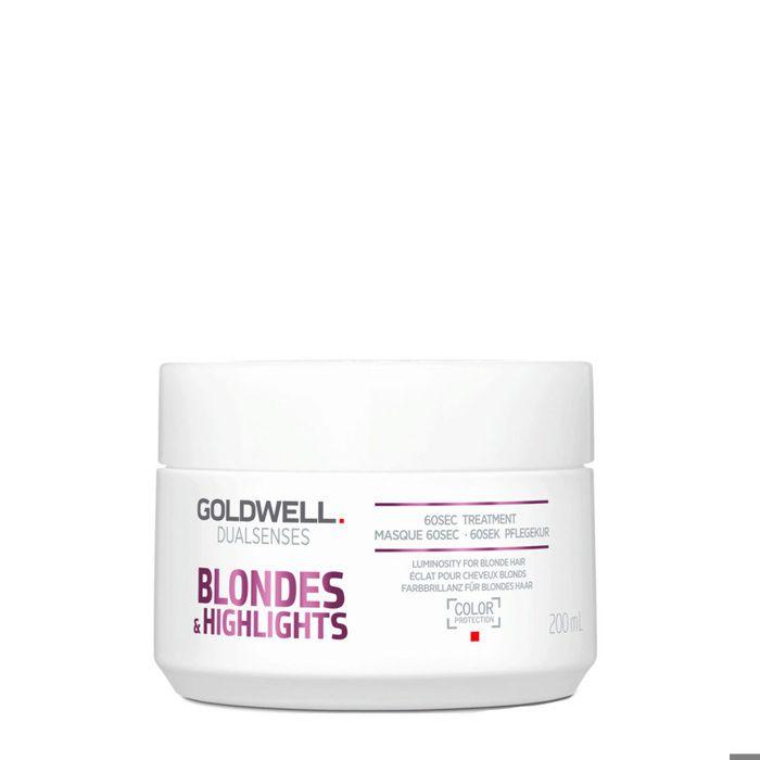 Goldwell Dualsenses Blondes & Highlights 60Sec Treatment Masque 200ml.