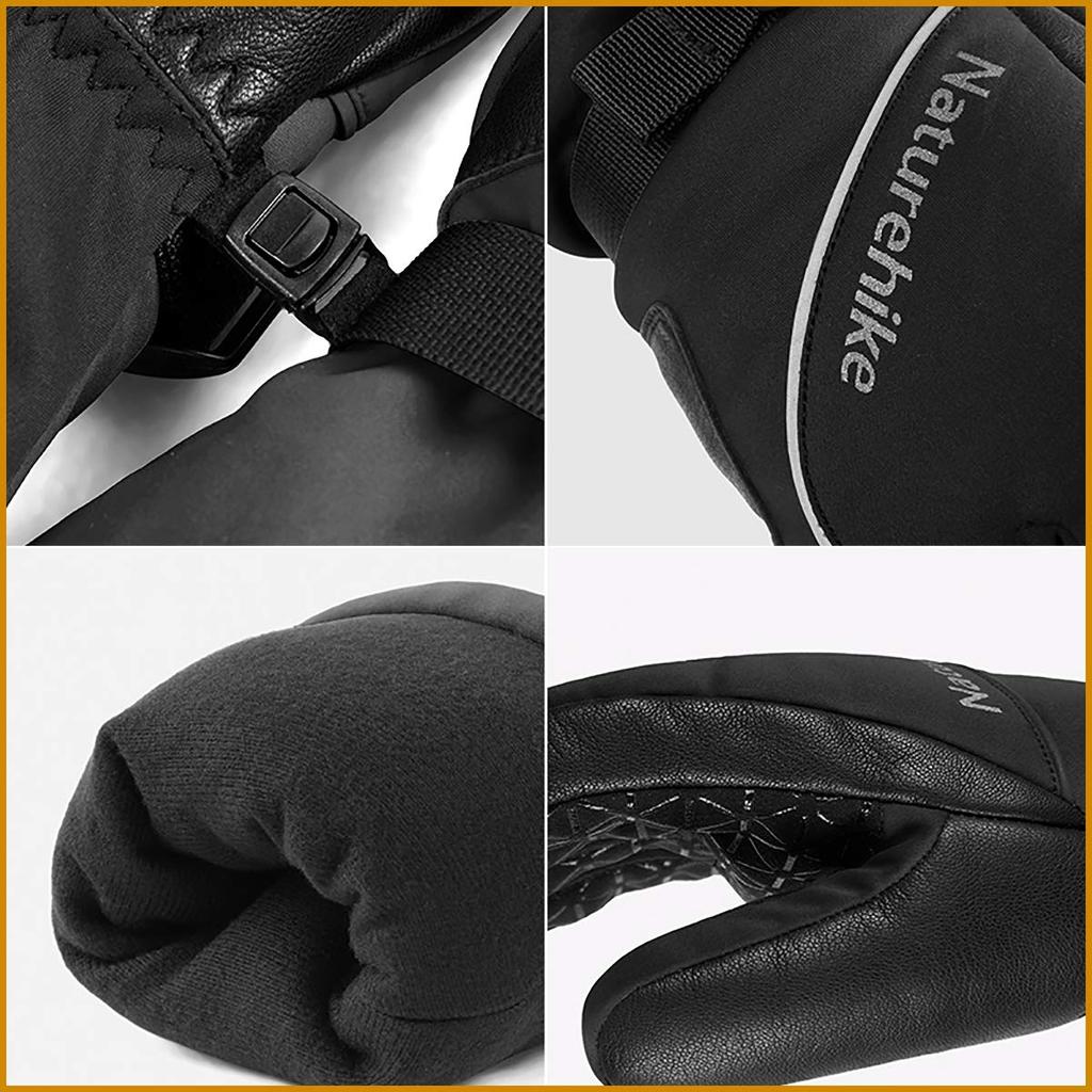 Naturehike Ski Snow Cold Thick New 3M Cotton Cold For Running Gloves, Gloves, Waterproof, Protection, Gloves, Model, Construction, Snowboarding,