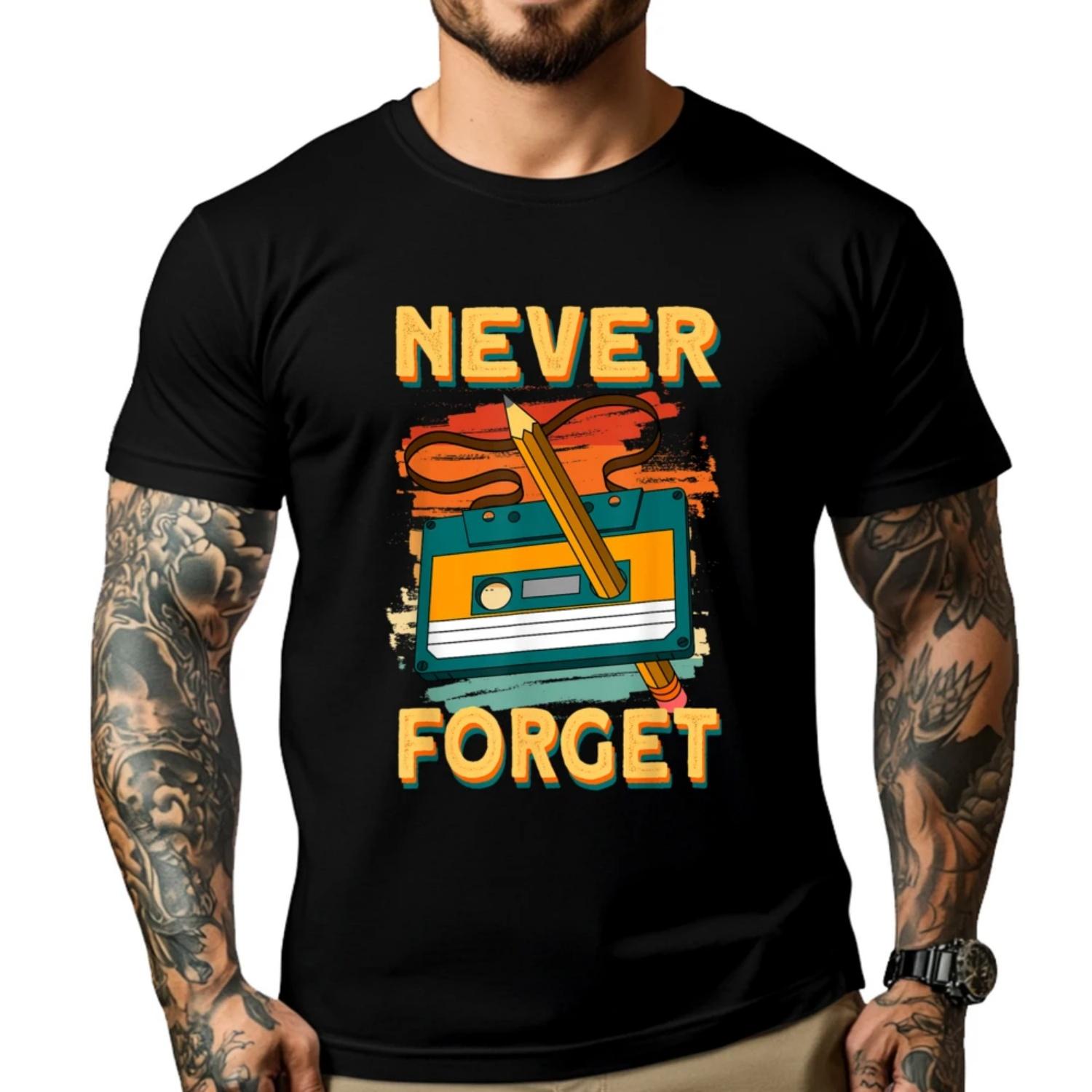 

Retro Cassette 80s 90s Music Cassette Mens Designer T Shirt New In Tops And T-Shirts Mens Designer T Shirt White T Shirt S чёрный