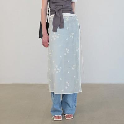 On On Sheer Wrap Skirt New5ms504 03