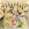 Anime Digital-monsters Bedding Set Digimon Duvet Cover and Pillowcases Unfilled Single Double Bed Adult Boy Girl Gift