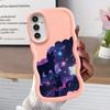 Black Cat Starry Night Case for Samsung Galaxy A52 A15 A12 A13 A14 A21s A16 A11 Soft Phone Cover A22 A06 A05 A03 A33 A53 A04 A23