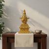 Brass Sarira Stupa Auspicious Decor Crystal Embedded Stupa Decoration Religious Item Handmade House Decoration Intricate Design