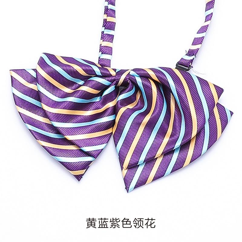 Professional Collar Flower Stewardess Bank Business Student Overalls Uniform Shirt Women'S Lace-Up No Bow Tie