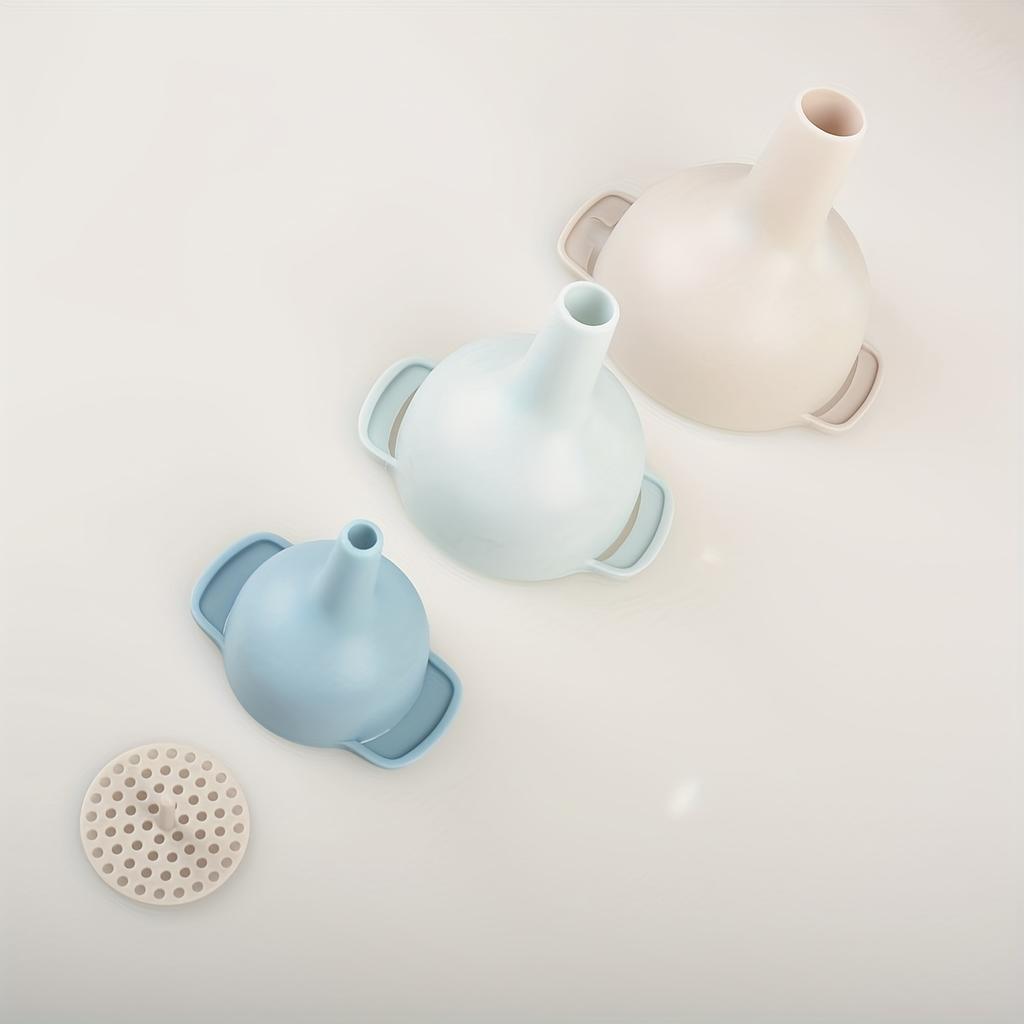 Set of Funnels for Filling Bottles Funnels with Detachable Strainer Filter Oil Funnel Funnel for Liquid Dry Ingredients and Powder