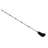 Rain Gutter Cleaning Tool Adjustable Gutter 9.5 FT Long Cleaning Brush From Ground with Bendable Nylon Brush Rotating