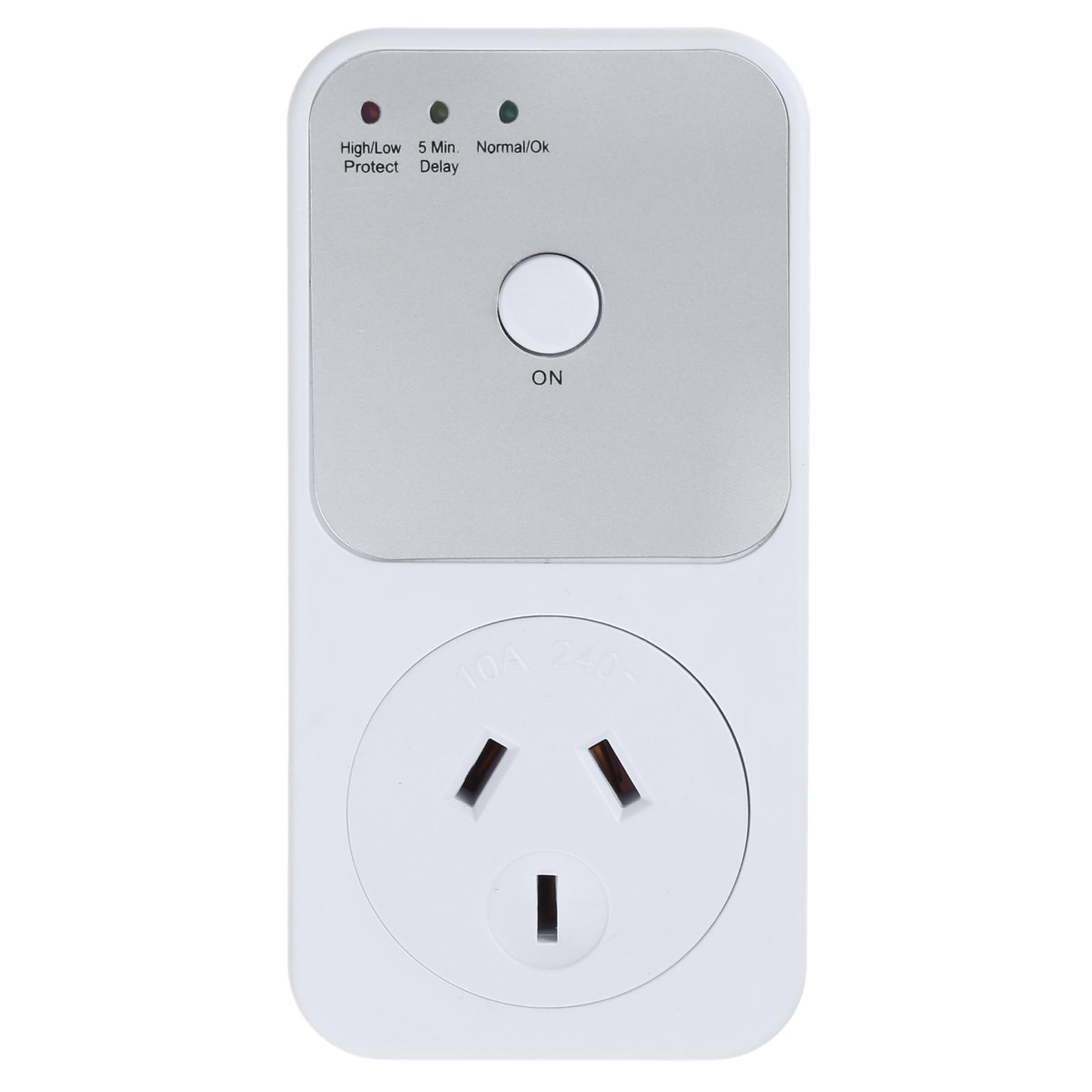 

Многофункциональный Защитник Холодильника Защитник Напряжения Защитите Вашу Кухонную Технику с Защитой от Высокого/Низкого Напряжения AU