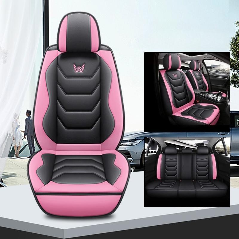Five-Seat Seat Cushions, Full Set of Five-Seat Seat Covers, Compatible with Five-Seat Vehicles, New Seat Cushions, Five-Seat Covers