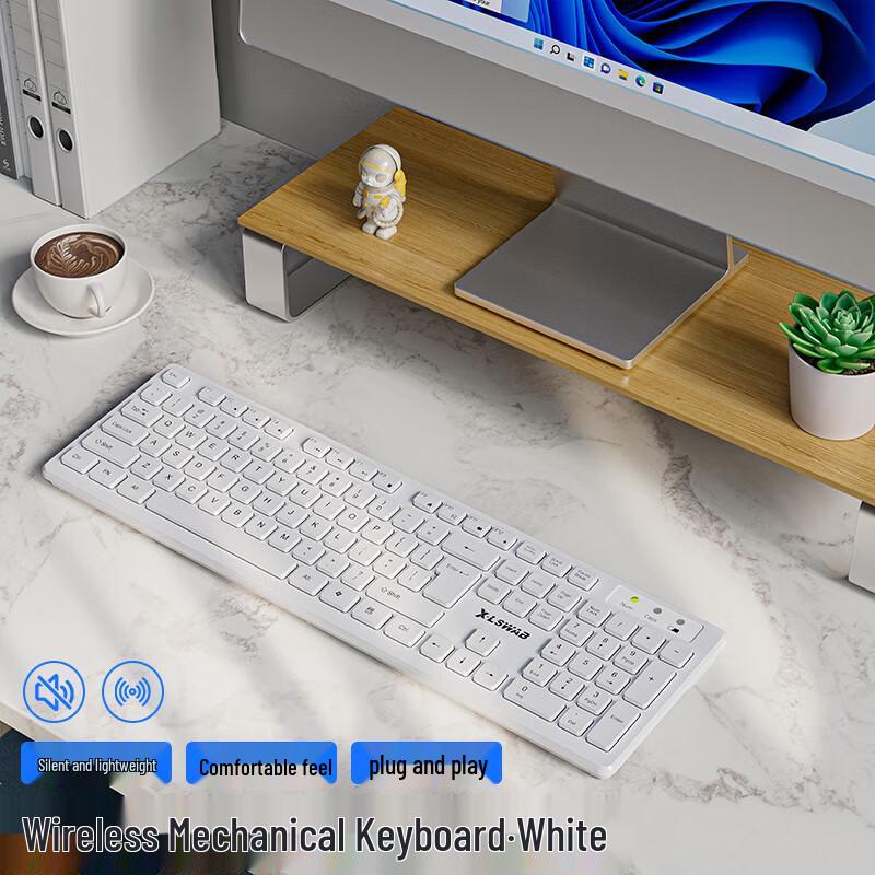 

Qisha GX700 Silent Wired RGB Mechanical Keyboard