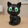 Savings Tank Black Cat Piggy Bank Decorative Cat Model Piggy Bank  Coins Cash