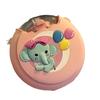 Children'S Donut Water Cup Cute Plastic Straw Cup Kindergarten Student Cartoon Colorful Kettle Rainbow Cup
