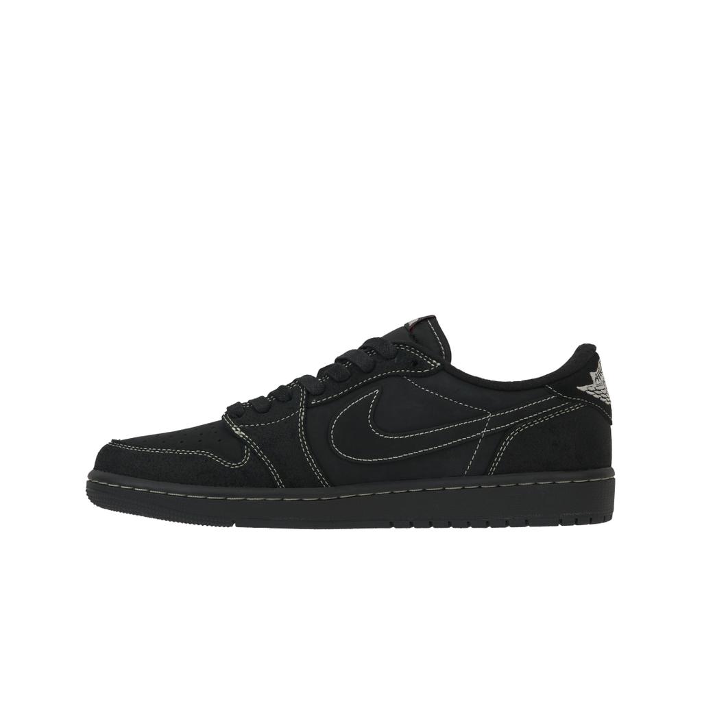 Travis Scott x Air Jordan 1 Retro Low OG SP Black Phantom Unisex-Sneaker Universitätsrot DM7866-001