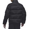 Jordan Flight Heritage Solid Color Stand Collar Zip-Up Casual Down Jacket Men Outerwear Black FB6989-045