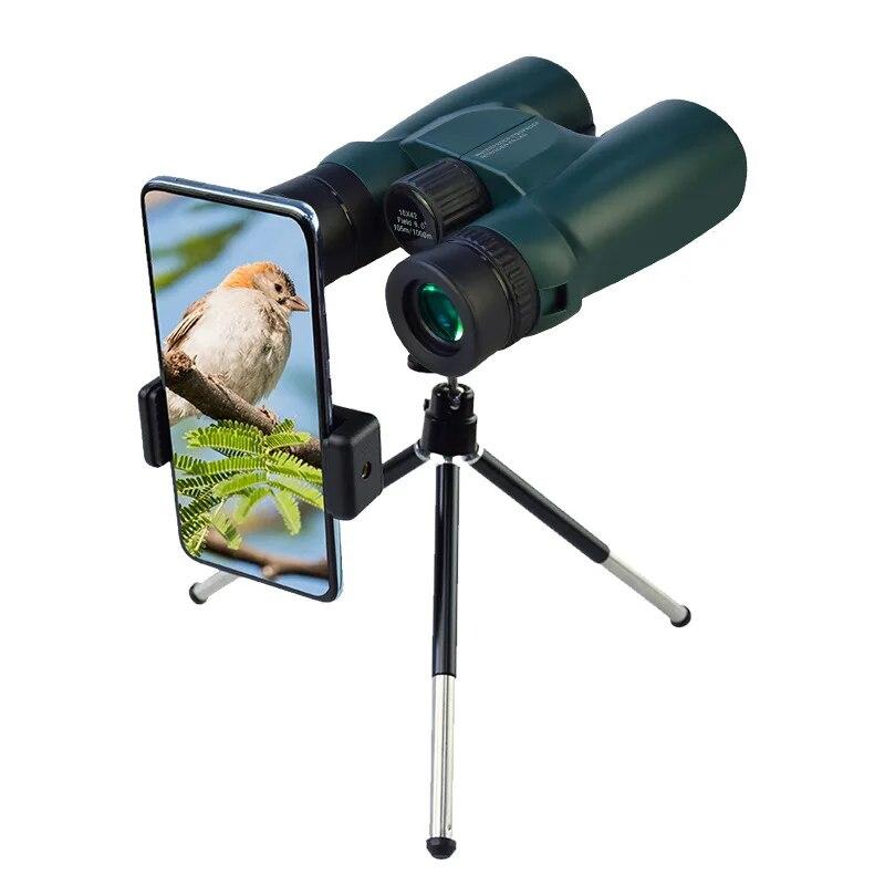 Binoclu HD 10x42 Lll Telescop cu vedere de noapte Binoculare de înaltă calitate Telescop central cu zoom umplut cu azot impermeabil