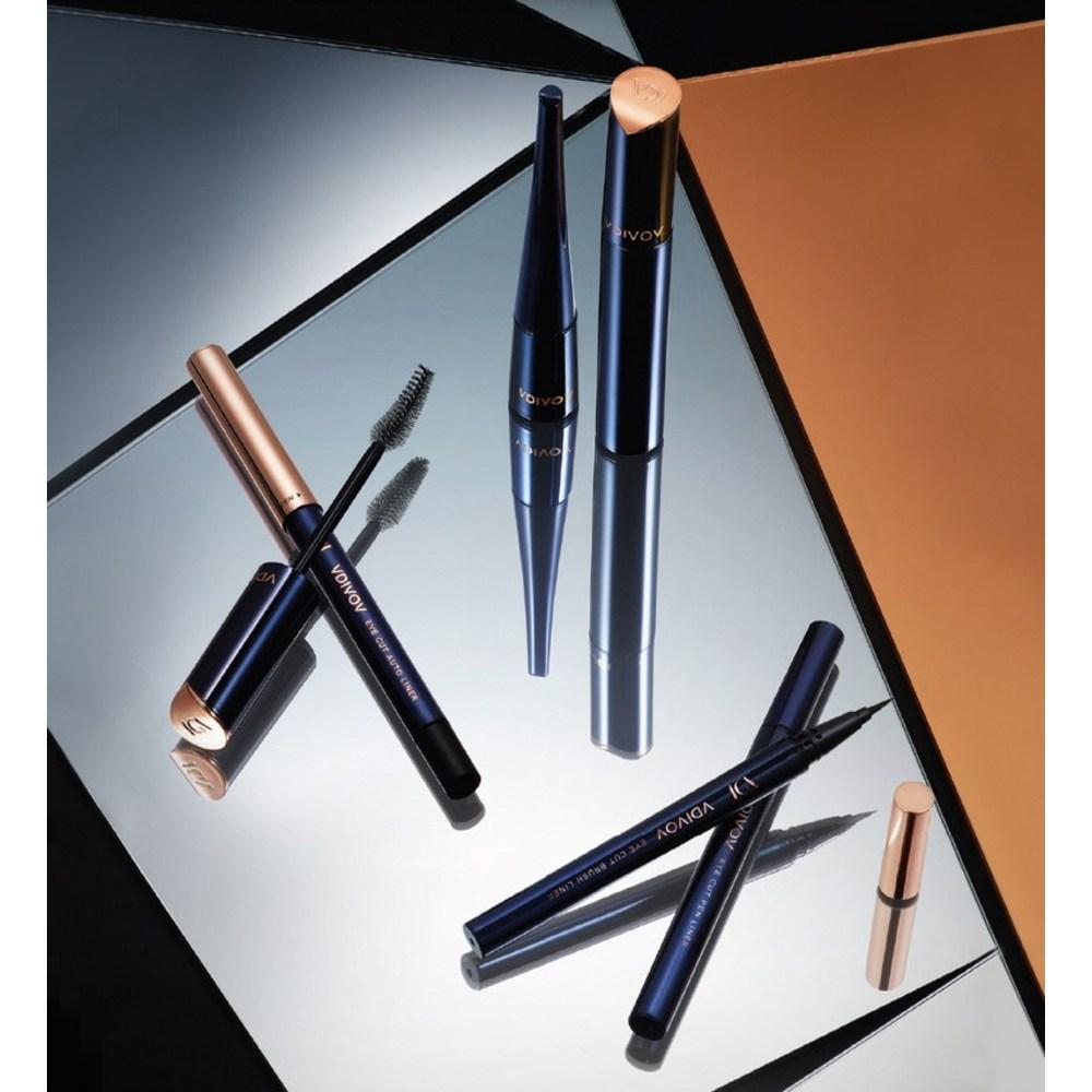 BDIVOB Eyecut Brush Liner, 01 Black, 1 Piece