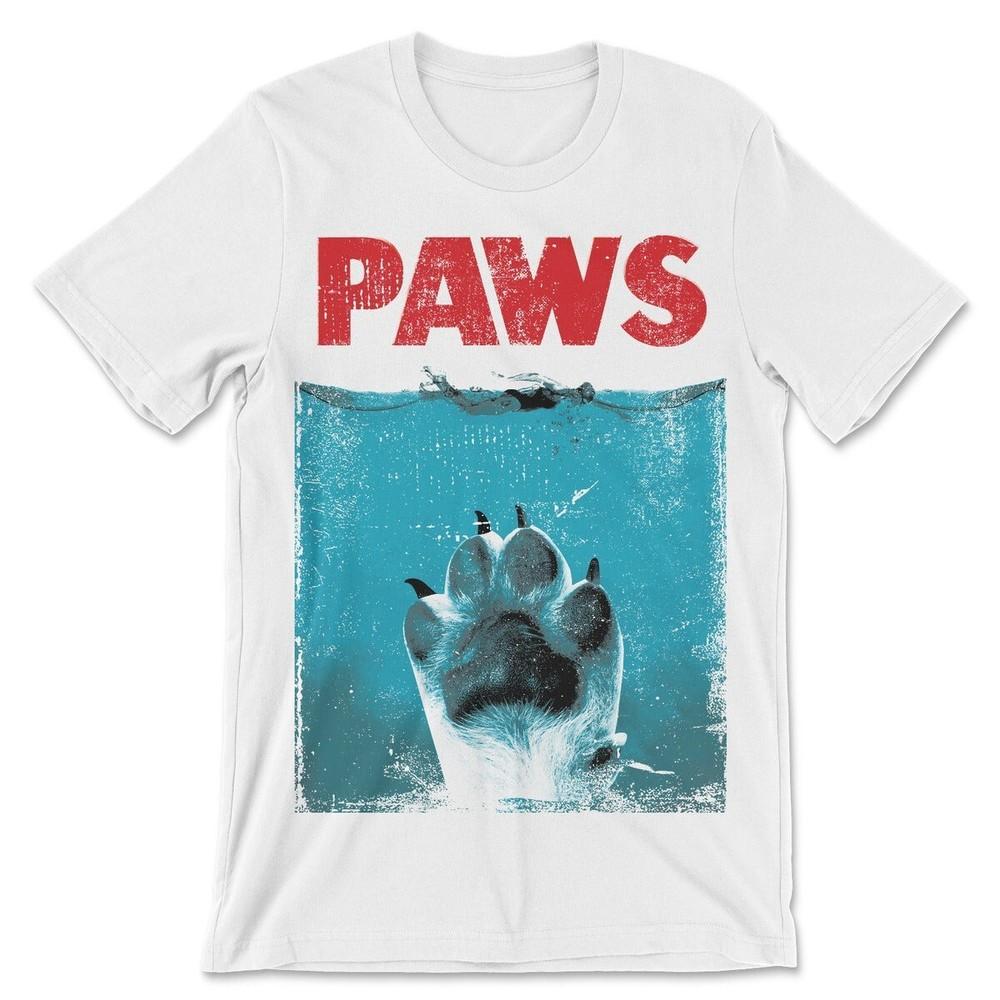 

Paws Jaws Shirt White Color Full Size S To 5XL Shirt PP2164 Unisex T-Shirt M