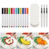 45Pcs Multipurpose Textured Art Painting Tool Set For Beginner Adult Kid Creative Craft Project Holiday Decoration