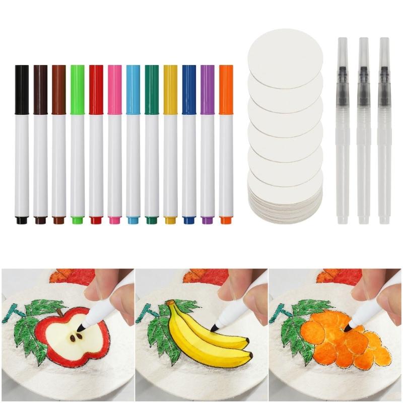 45Pcs Multipurpose Textured Art Painting Tool Set For Beginner Adult Kid Creative Craft Project Holiday Decoration