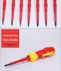 8-in-1 Insulated Screwdriver Set with Hardened Tip and Voltage Testing