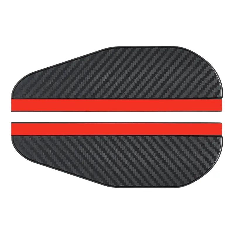 

1 pair of car rearview mirror rain covers, rain eyebrows, and rain shields чёрный