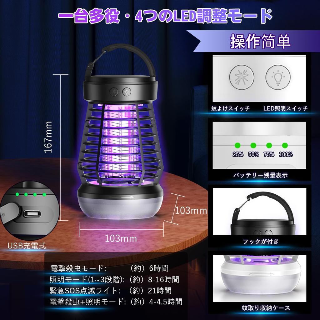 Sungale Electric Insect Killer [Summer 2026 Limited Edition] - Insect Trap, Mosquito Killer, Powerful Electric Insect Killer, 360° Powerful Mosquito R