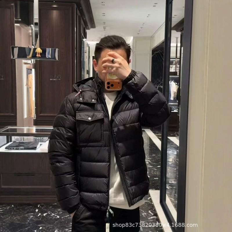 Maya Couple Puffer Jacket Men Women Winter Down Coat Streetwear Hooded Zip Up Top Warm Outdoor Sports
