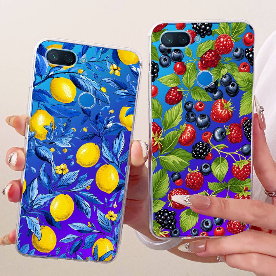 Für Xiaomi Mi 8 Lite Hülle Beliebte Blume Weiche Klare Silikon Schutzhülle Für Xiaomi Mi 8 SE Funda Mi8 Pro Mi8Lite TPU Hülle