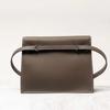 25 New Genuine Leather Women's Bag Top Layer Cowhide Swift/+evercolor Leather Dance Bag Double Shoulder Fold Cross Women's Bag