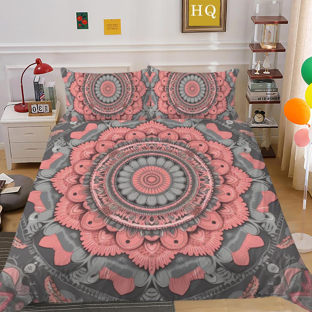 Bedding Cover Suit  Woman Man Printing Fashion Duvet Cover Sets Microfiber Bedspreads Double Size Home Textiles