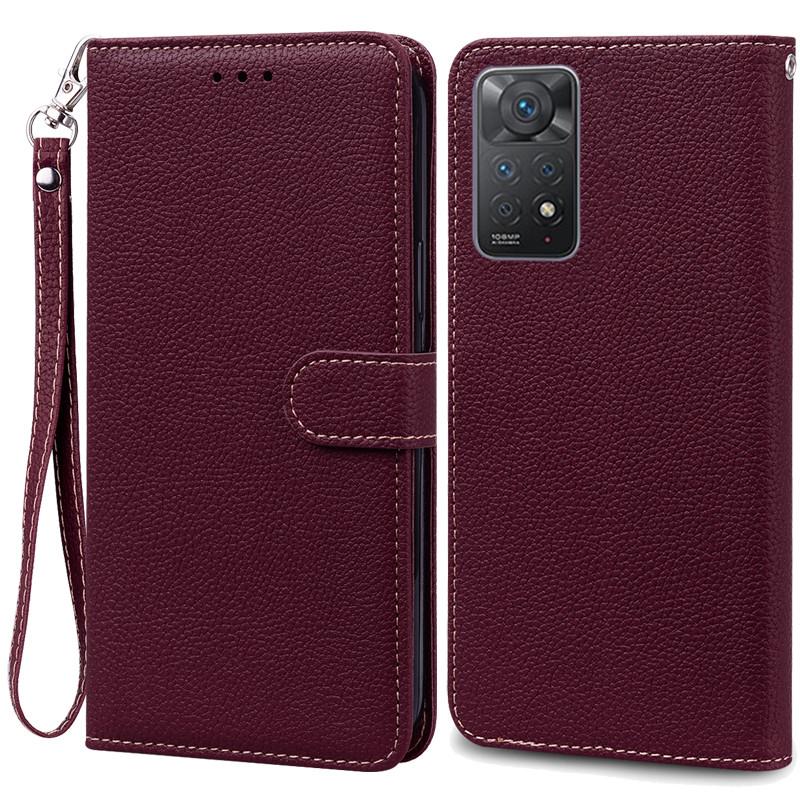 Note 11 Case For Xiaomi Redmi Note 11 11S Case Leather Wallet Flip Case For Redmi Note 11 Pro Phone Cases Note 11S Cover Fundas