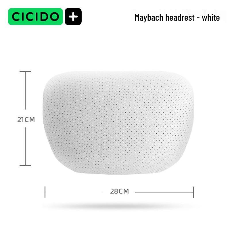 

CICIDO Car Headrest for Mercedes, Maybach, BMW & Tesla - Neck Protection Cushion & Lumbar Support.