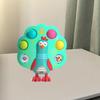 Finger Training Sensory Push Toy Button Play Toys Bird Shape Educational Toy  Babies Development