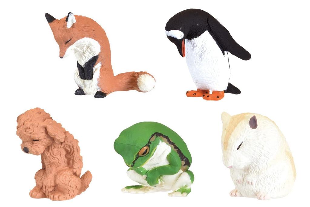 2 Rei All 5 Types Set Full Completion Gacha Gacha Capsule Toy Ojigi-san ×