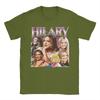 Unisex Vintage Hilary Duff Musician 2026 Tour T Shirts  100 Cotton Tops Fashion Short Sleeve Crew Neck Tees Summer TShirts
